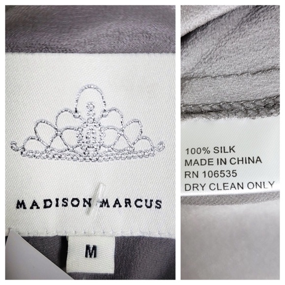 Madison Marcus Silk Sequined Dress Size Medium - Picture 8 of 8